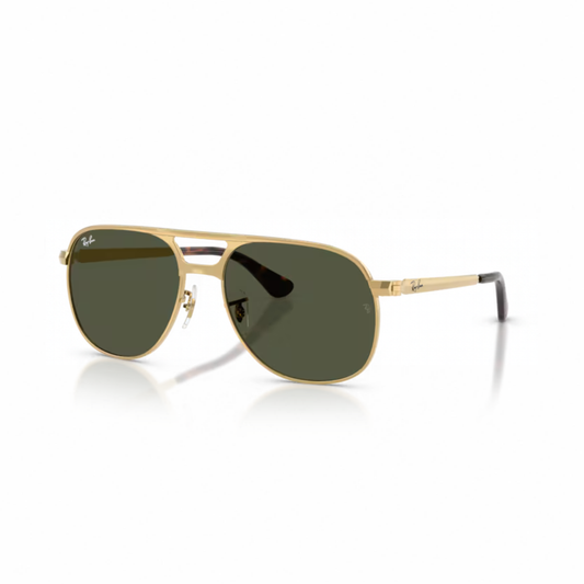 Ray-Ban RB3793 Bill Max unisex metal square sunglasses front view