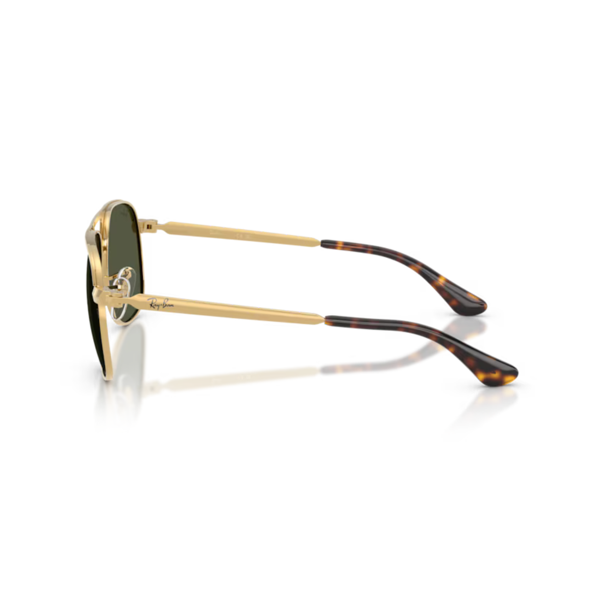Ray-Ban RB3793 Bill Max unisex metal square sunglasses hinge detail