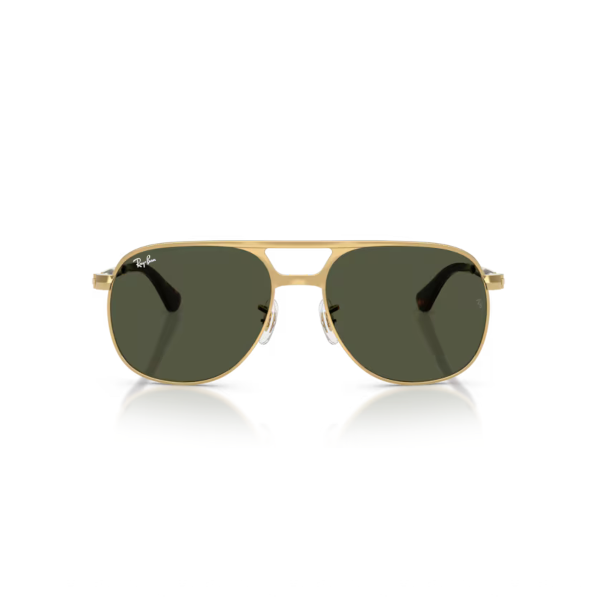 Ray-Ban RB3793 Bill Max unisex metal square sunglasses side temple view