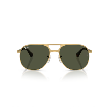 Ray-Ban RB3793 Bill Max unisex metal square sunglasses side temple view