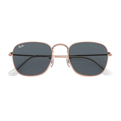 Ray-Ban RB3857 unisex square metal sunglasses with full-rim construction and signature Ray-Ban styling.