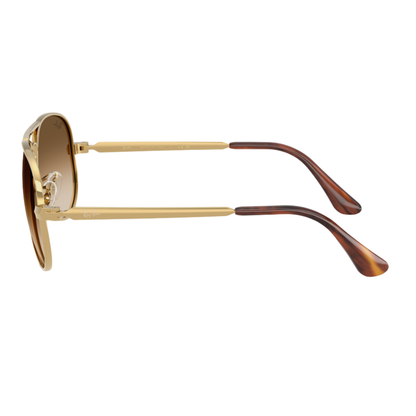 Ray-Ban RB3925 unisex metal Pilot sunglasses three quarter view