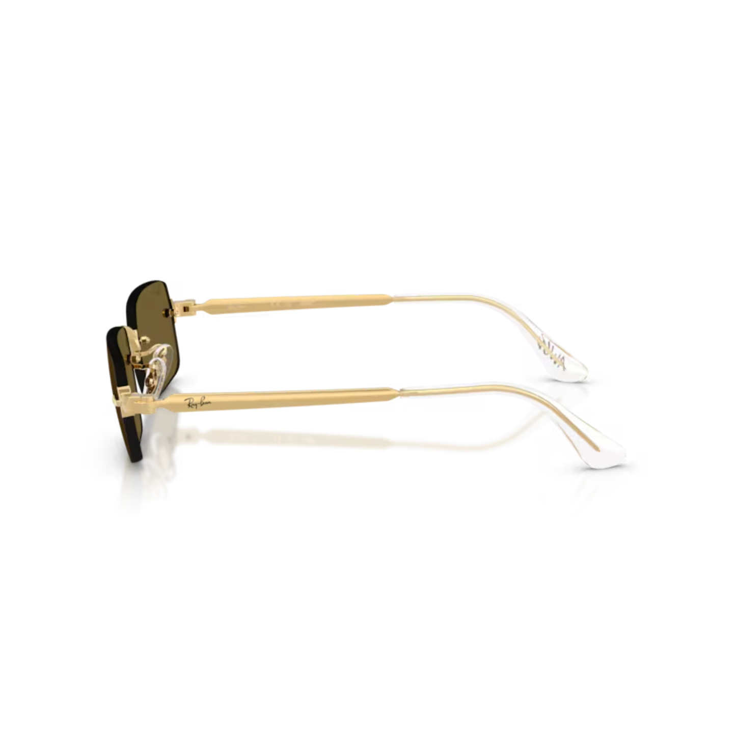Ray-Ban RB3928 A$AP Rocky rimless unisex sunglasses with rectangle metal frame and luxury streetwear styling