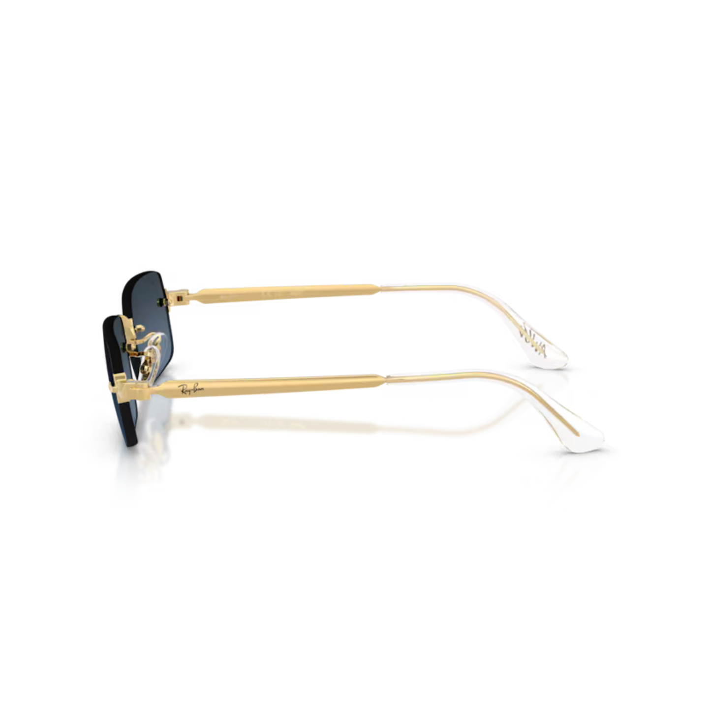 Ray-Ban RB3928 A$AP Rocky rimless unisex sunglasses with rectangle metal frame and luxury streetwear styling