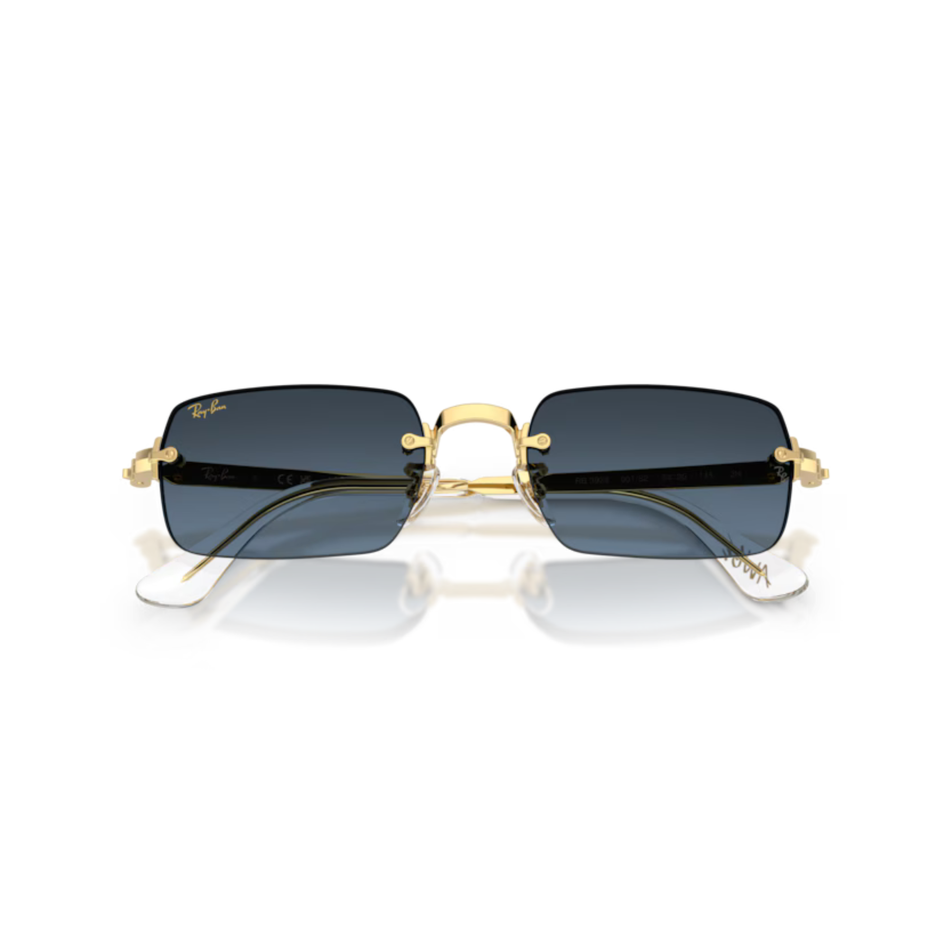 Ray-Ban RB3928 A$AP Rocky rimless unisex sunglasses with rectangle metal frame and luxury streetwear styling