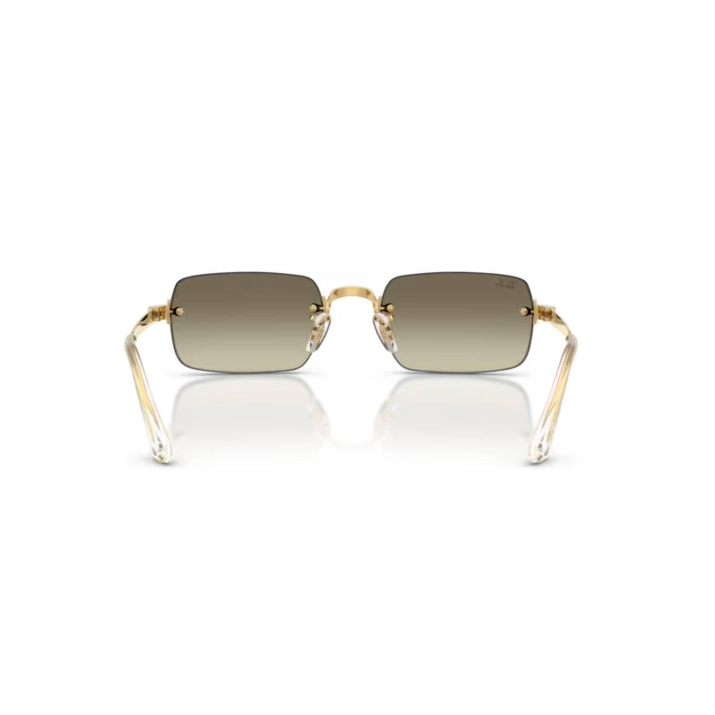 Ray-Ban RB3928 A$AP Rocky rimless unisex sunglasses with rectangle metal frame and luxury streetwear styling