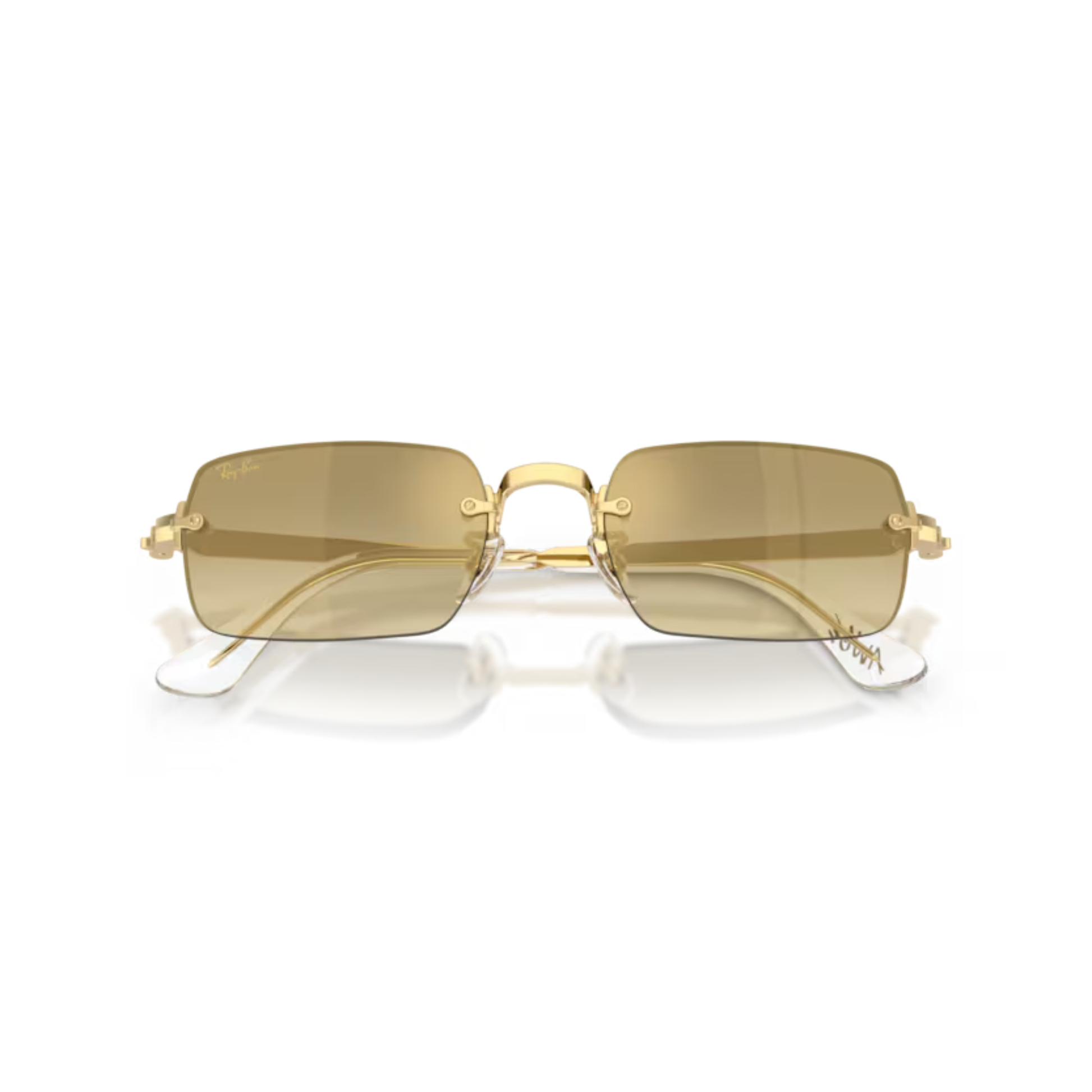 Ray-Ban RB3928 A$AP Rocky rimless unisex sunglasses with rectangle metal frame and luxury streetwear styling