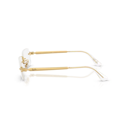 Ray-Ban RB3928V A$AP Rocky rimless unisex optical frame with rectangle metal styling