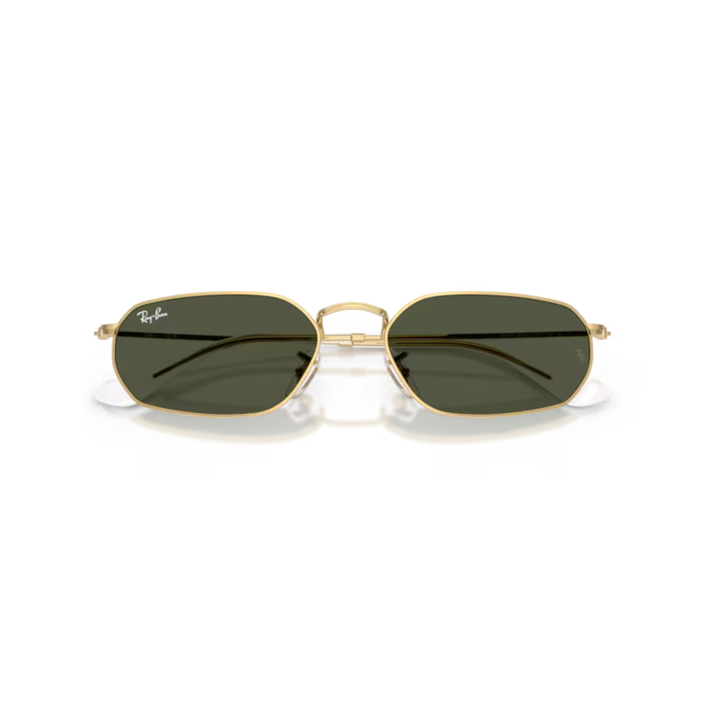 Ray-Ban RB3947 unisex rectangle metal sunglasses with a lightweight full-rim design and premium UV-protective lenses.