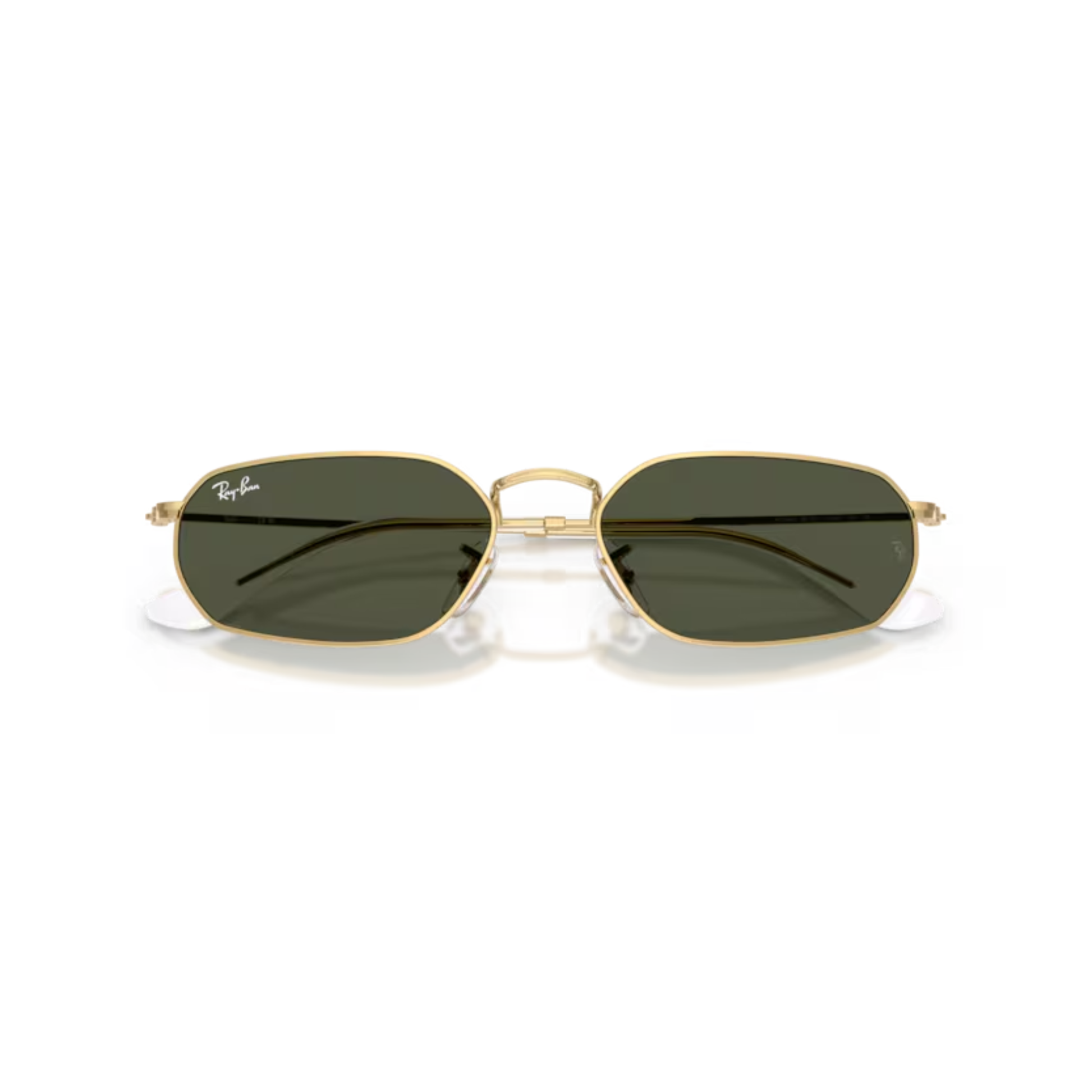 Ray-Ban RB3947 unisex rectangle metal sunglasses with a lightweight full-rim design and premium UV-protective lenses.