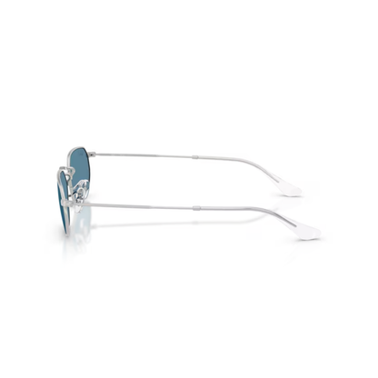 Ray-Ban RB3947 unisex rectangle metal sunglasses with a lightweight full-rim design and premium UV-protective lenses.