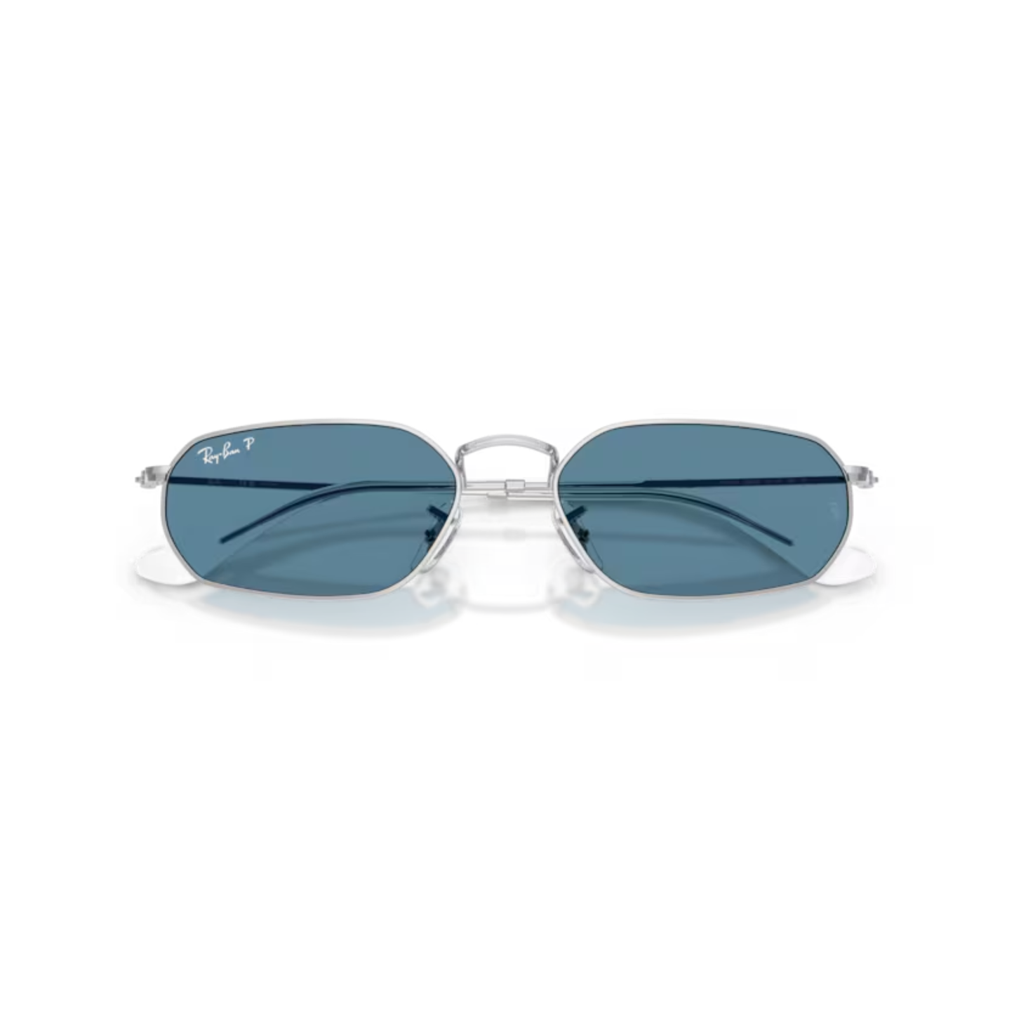 Ray-Ban RB3947 unisex rectangle metal sunglasses with a lightweight full-rim design and premium UV-protective lenses.