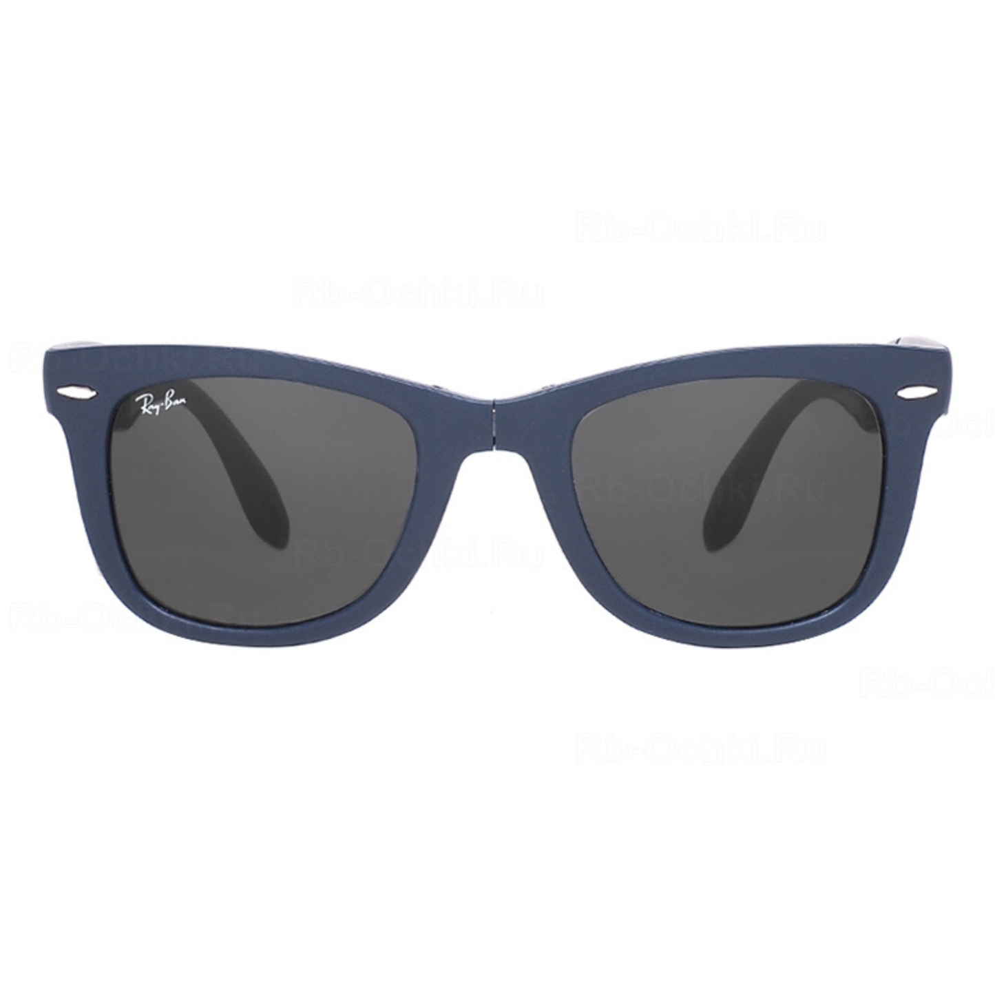 Ray-Ban RB4105 unisex nylon square folding sunglasses three-quarter view