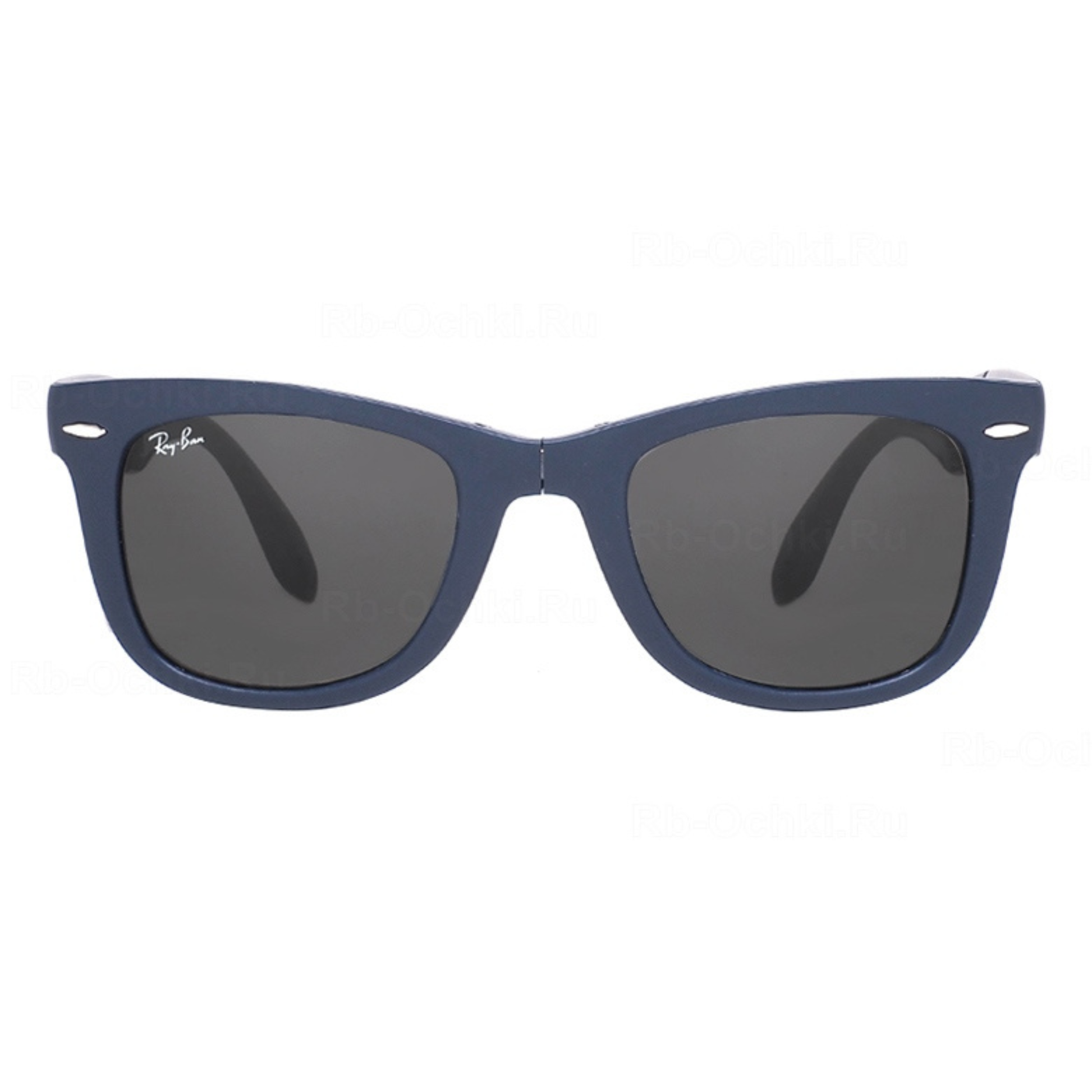 Ray-Ban RB4105 unisex nylon square folding sunglasses three-quarter view