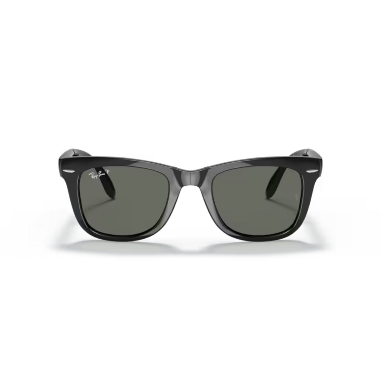 Ray-Ban RB4105 unisex nylon square folding sunglasses three-quarter view