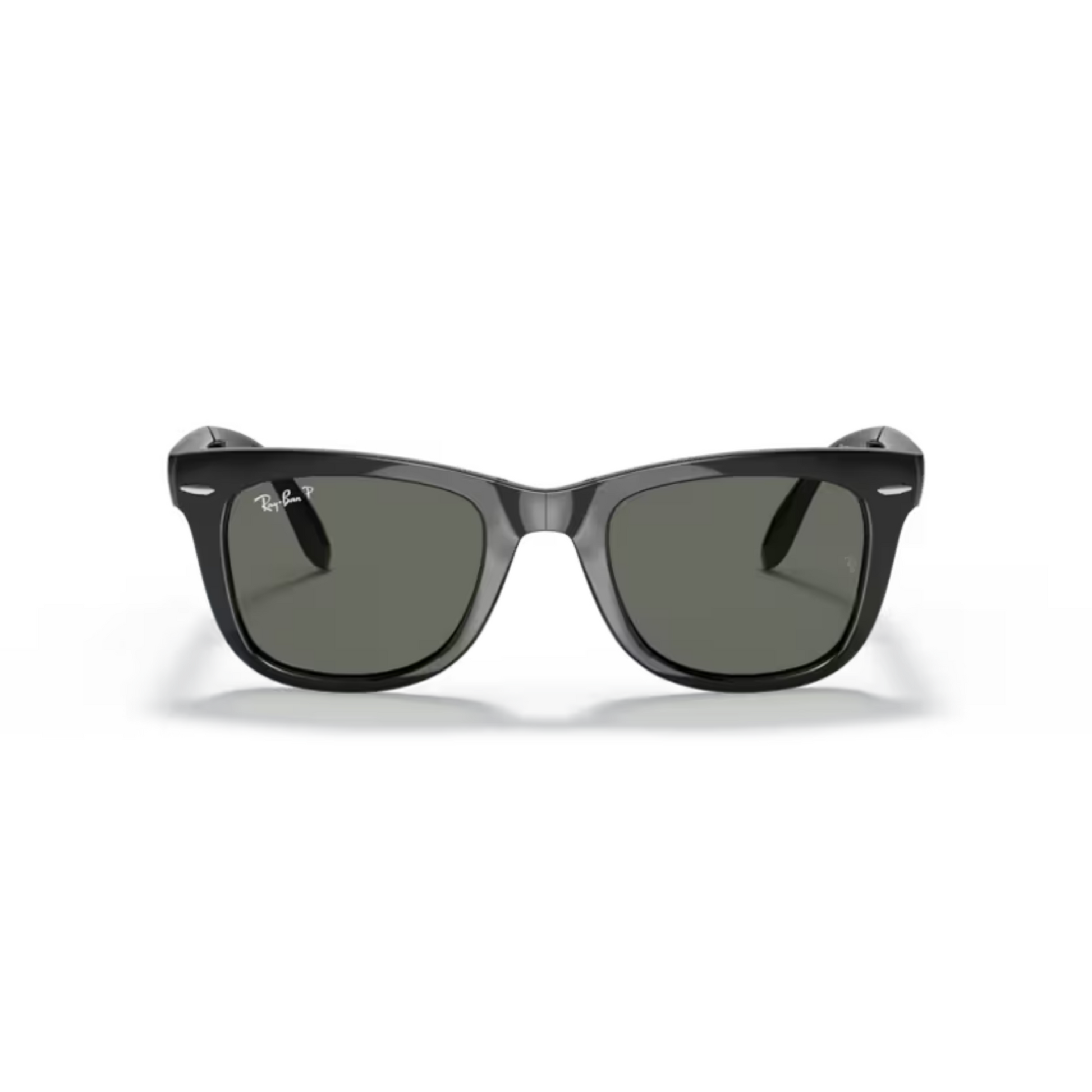 Ray-Ban RB4105 unisex nylon square folding sunglasses three-quarter view
