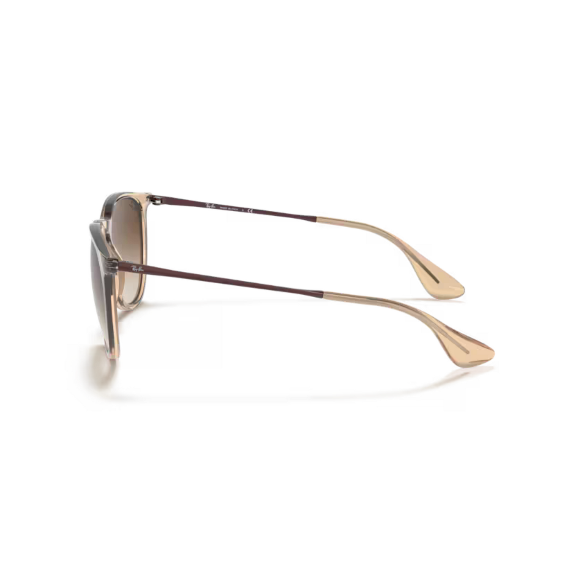 TransparentBrown/651413Ray-Ban RB4171 Erika unisex nylon Phantos sunglasses side profile