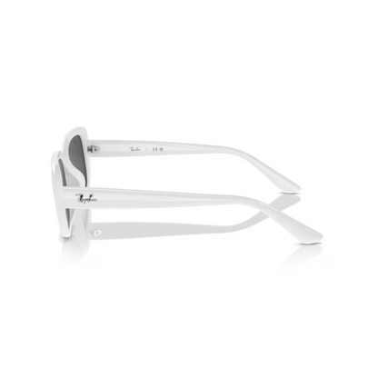 Ray-Ban RB4274 unisex nylon round sunglasses three-quarter angle