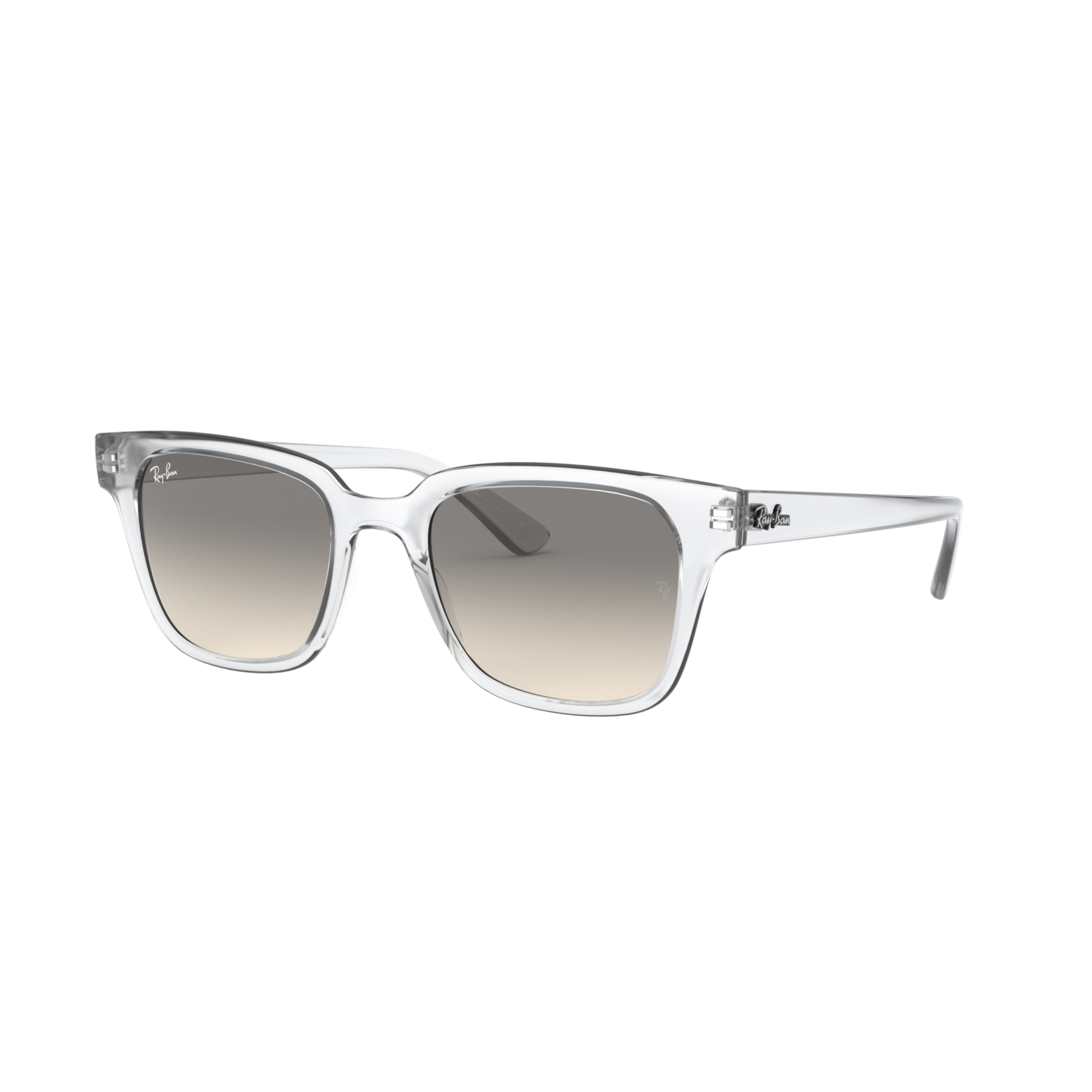 Ray-Ban RB4323 unisex injected square sunglasses front view
