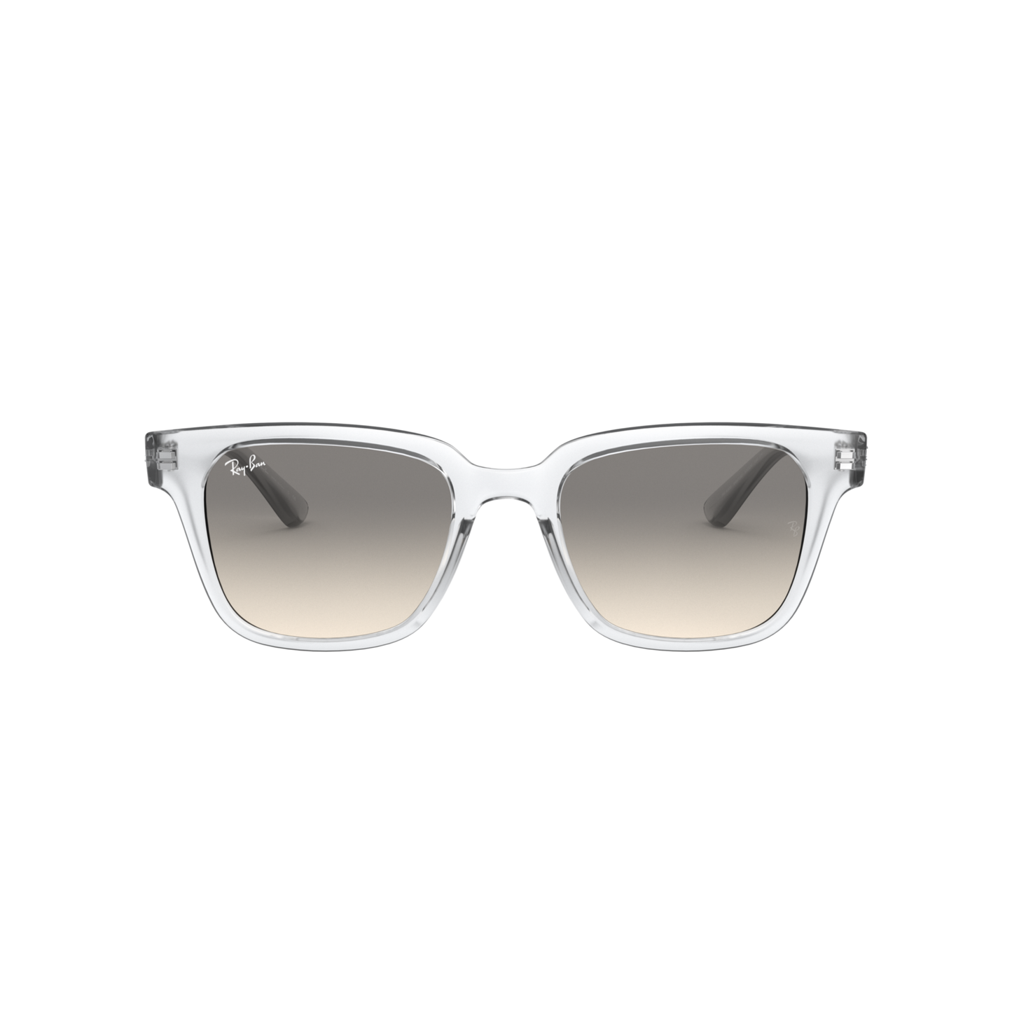 Ray-Ban RB4323 unisex injected square sunglasses side profile