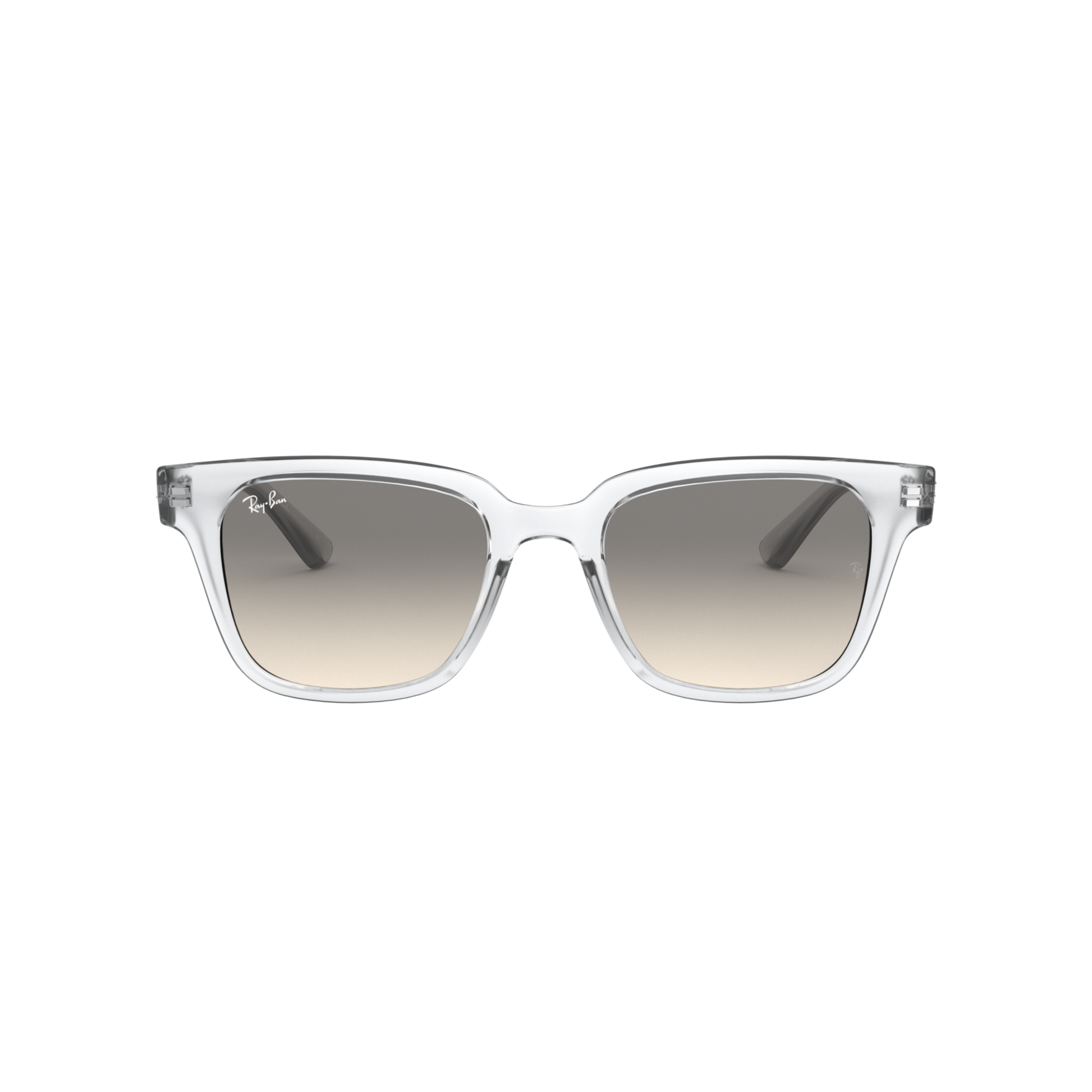 Ray-Ban RB4323 unisex injected square sunglasses side profile