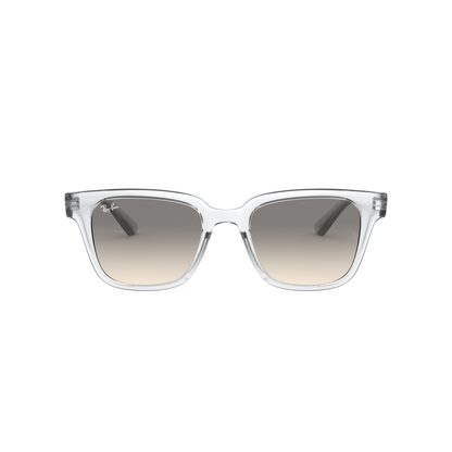 Ray-Ban RB4323 unisex injected square sunglasses side profile