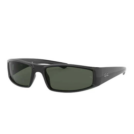 Ray-Ban RB4335 Pillow men's acetate sunglasses with full-rim frame and UV-protective lenses.