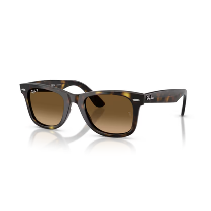 Ray-Ban RB4340 unisex injected square sunglasses angle view