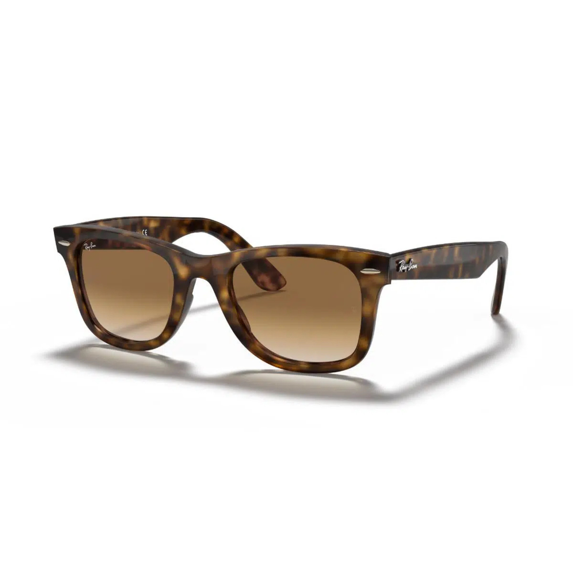 Ray-Ban RB4340 unisex injected square sunglasses front view