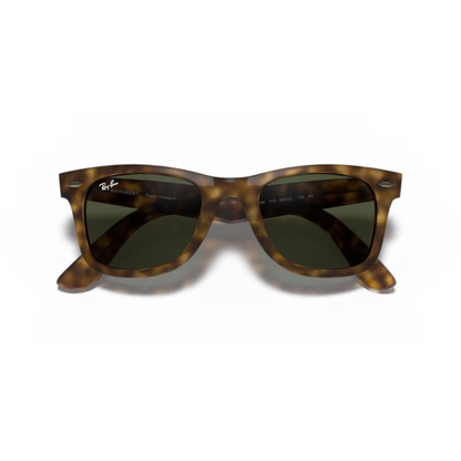 Ray-Ban RB4340 unisex injected square sunglasses front view