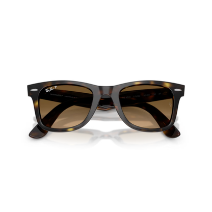 Ray-Ban RB4340 unisex injected square sunglasses front view