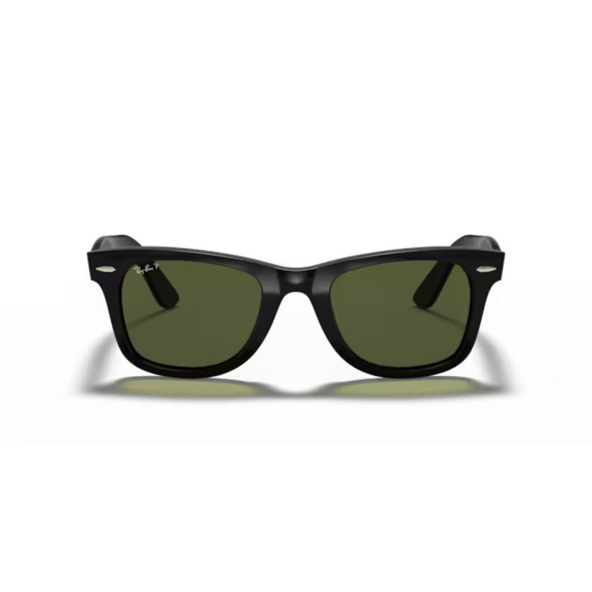 Ray-Ban RB4340 unisex injected square sunglasses side temple profile