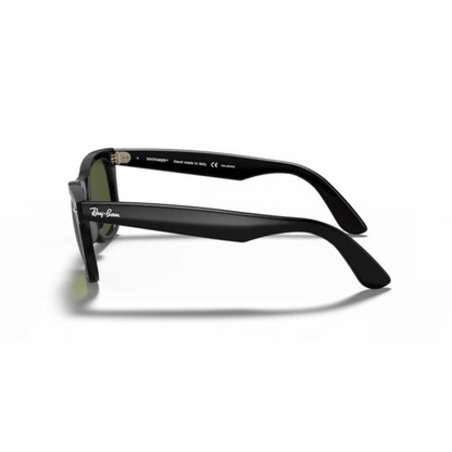 Ray-Ban RB4340 unisex injected square sunglasses side temple profile