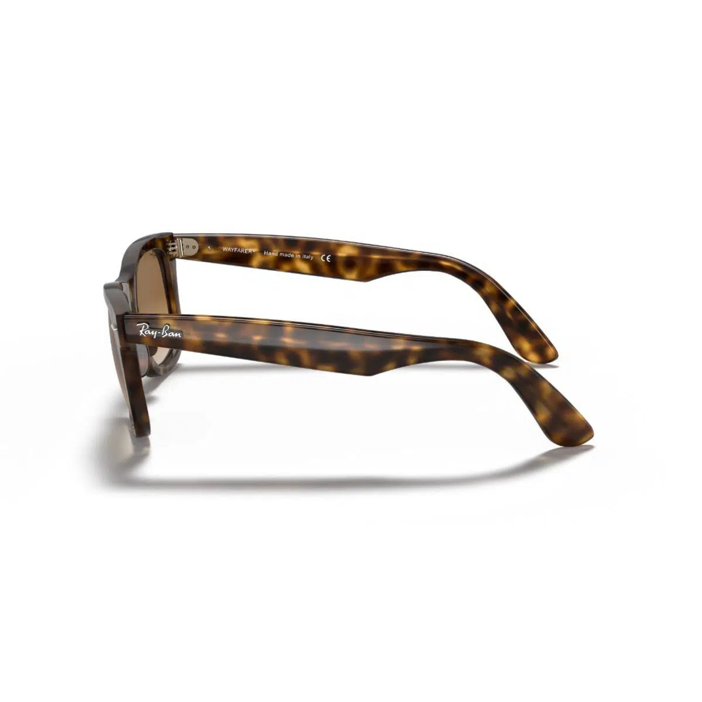 Ray-Ban RB4340 unisex injected square sunglasses side temple profile