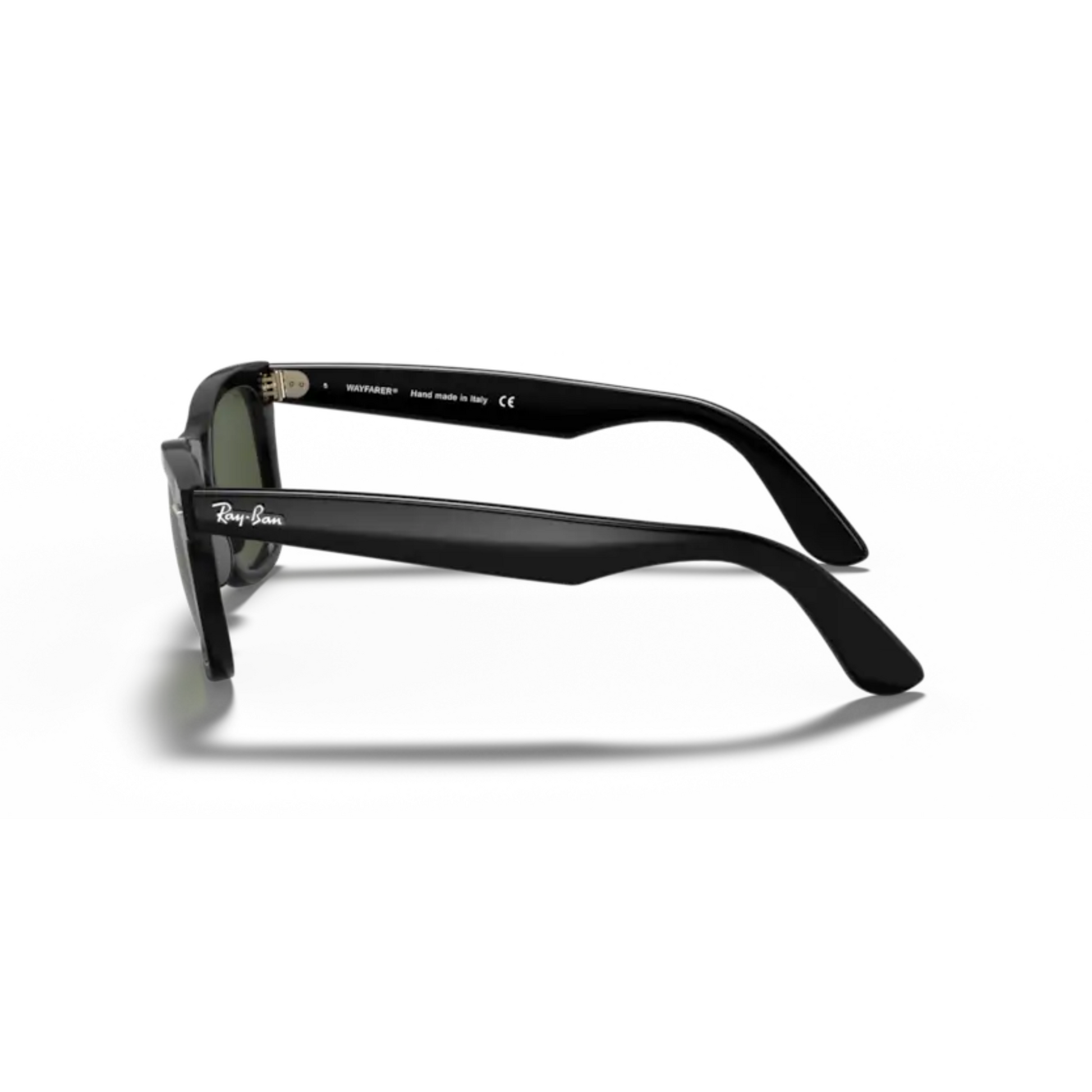 Ray-Ban RB4340 unisex injected square sunglasses side temple profile