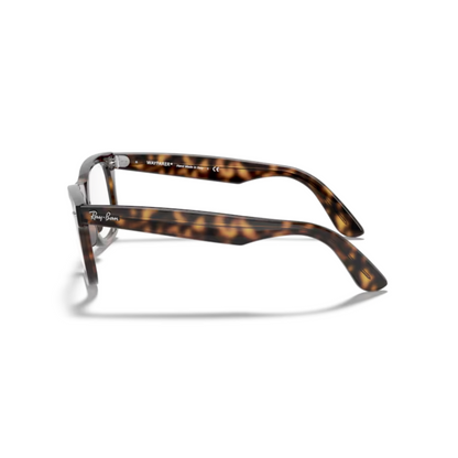 Ray-Ban RB4340V Havana/2012   Wayfarer Ease square eyeglasses with full-rim lightweight optical frame and classic Wayfarer styling.