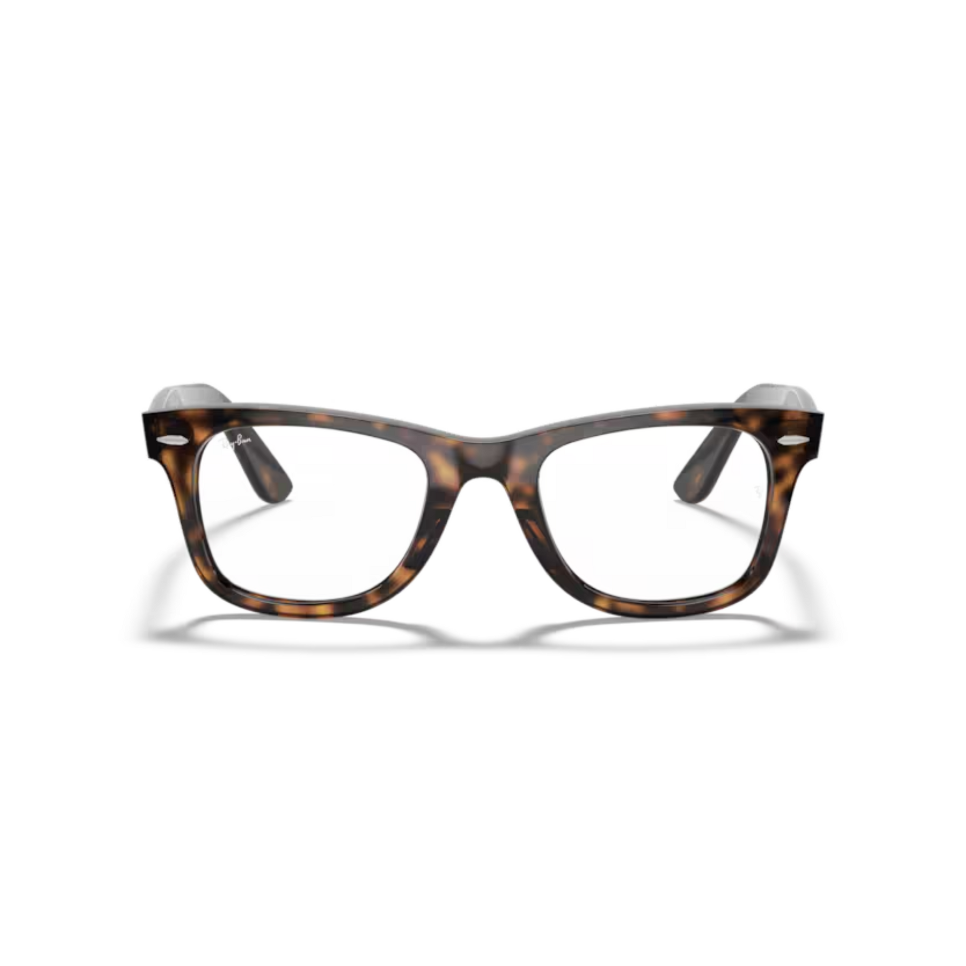 Ray-Ban RB4340V Havana/2012   Wayfarer Ease square eyeglasses with full-rim lightweight optical frame and classic Wayfarer styling.