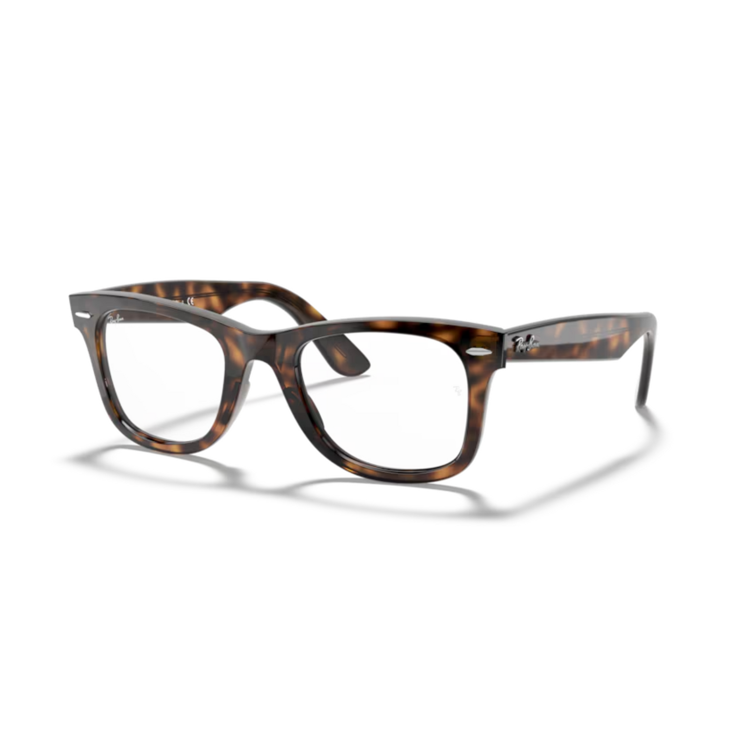 Ray-Ban RB4340V Havana/2012   Wayfarer Ease square eyeglasses with full-rim lightweight optical frame and classic Wayfarer styling.