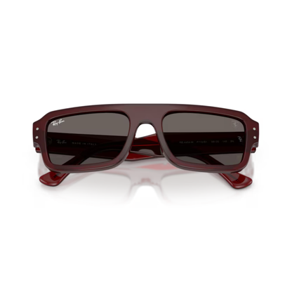 Ray-Ban RB4454M Special Ferrari Sir Lewis Hamilton 44 sunglasses for men featuring a premium lightweight frame with UV protection lenses.