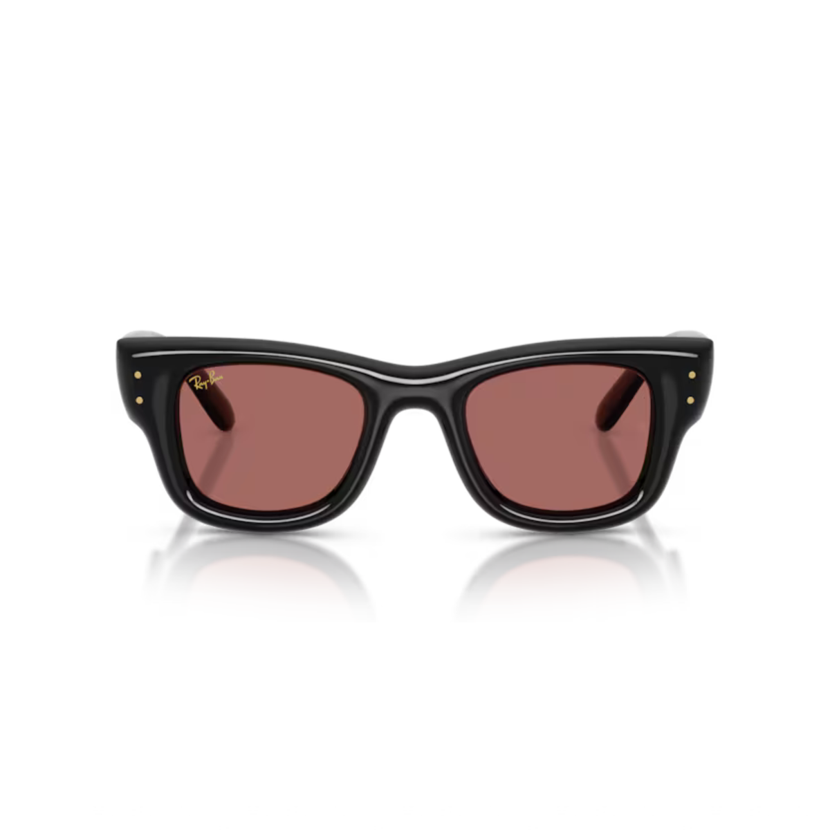 Ray-Ban RB4940 A$AP Rocky unisex nylon square sunglasses side temple view