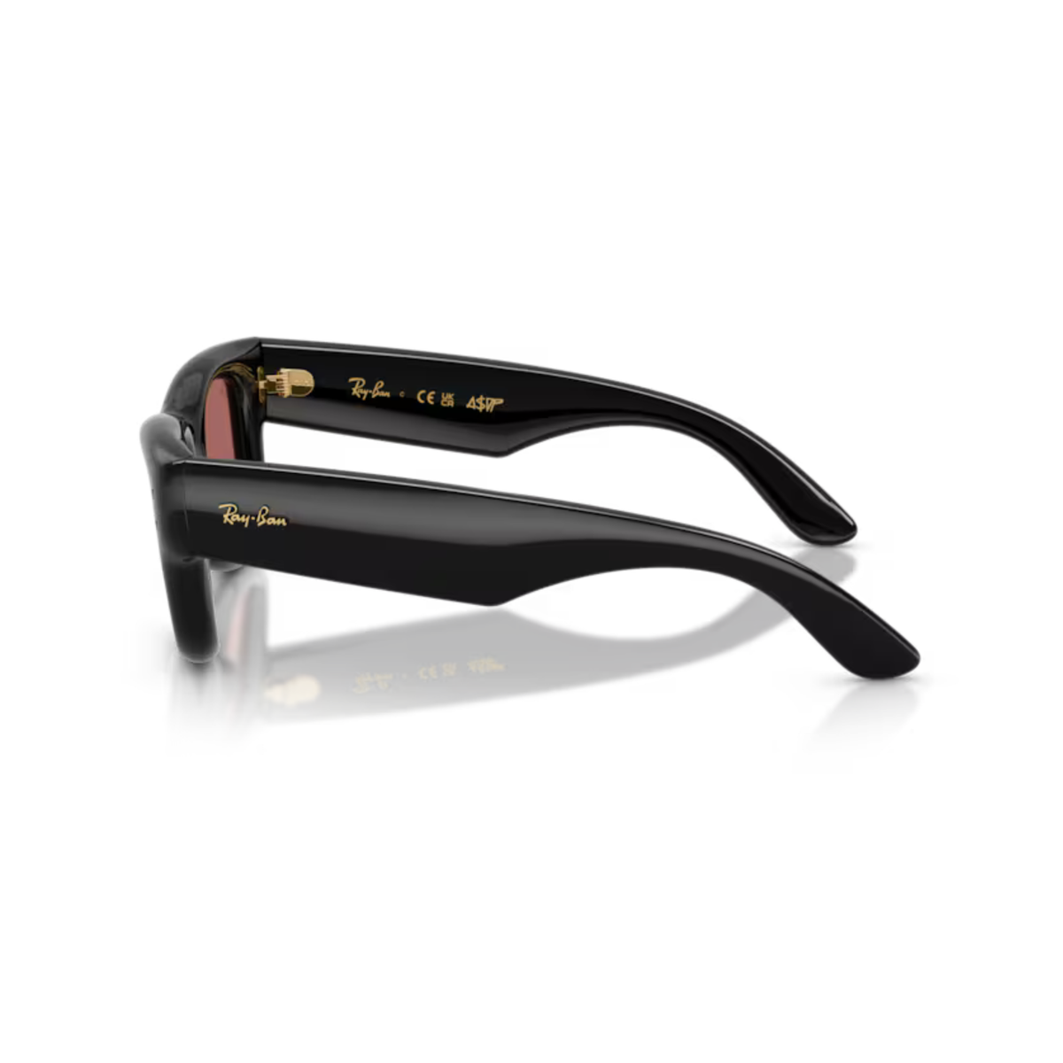 Ray-Ban RB4940 A$AP Rocky unisex nylon square sunglasses three-quarter view