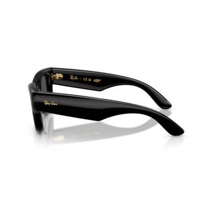 Black Ray-Ban RB4940 A$AP Rocky Wayfarer Puffer unisex sunglasses with bold puffy frame and ultra black lenses