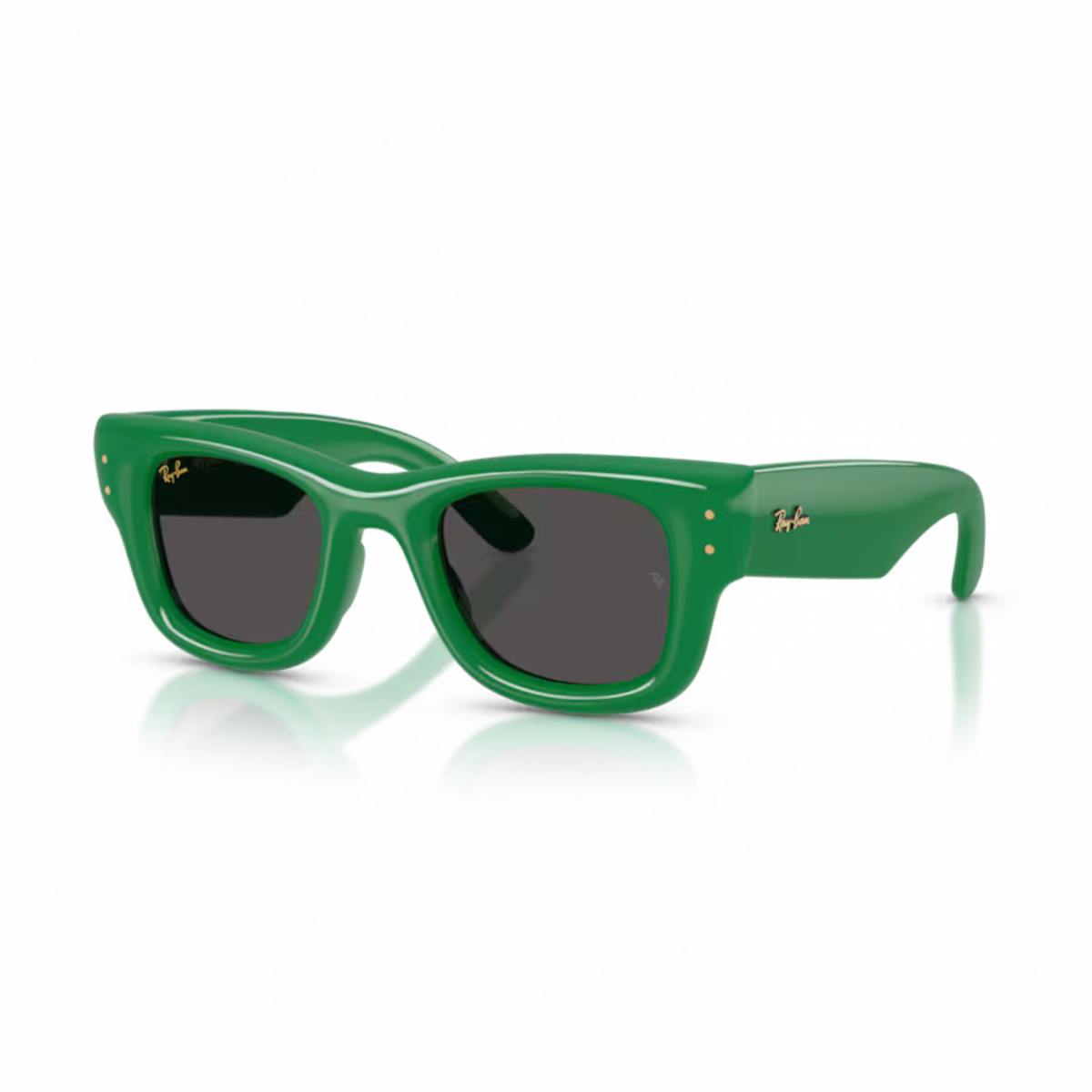 Ray-Ban RB4940B unisex nylon square Wayfarer Puffer sunglasses front view