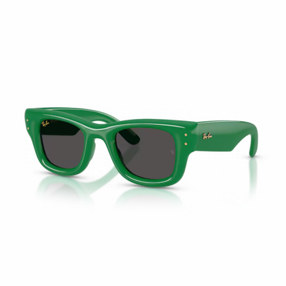 Ray-Ban RB4940B unisex nylon square Wayfarer Puffer sunglasses front view