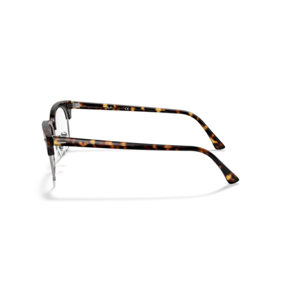 Ray-Ban RB5154 Clubmaster unisex optical frame with an iconic browline design, premium acetate and metal construction. Side View 
