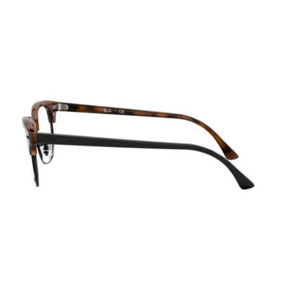 Ray-Ban RB5154 Clubmaster unisex optical frame featuring an iconic browline design with premium craftsmanship for everyday prescription eyewear. side view