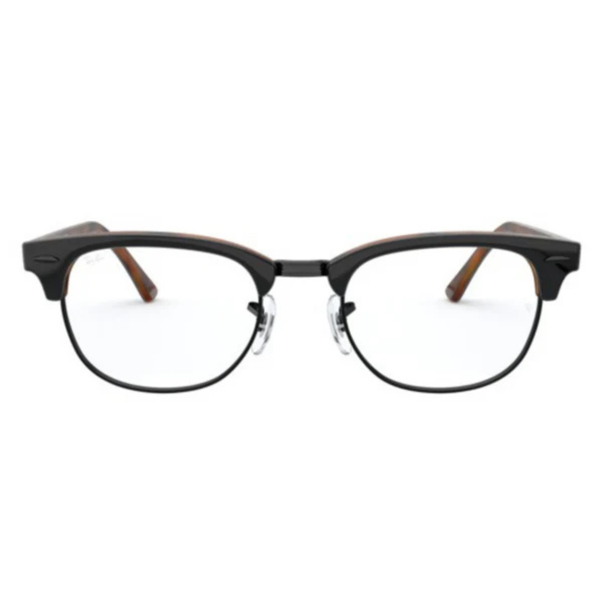 Ray-Ban RB5154 Clubmaster unisex optical frame featuring an iconic browline design with premium craftsmanship for everyday prescription eyewear. front view