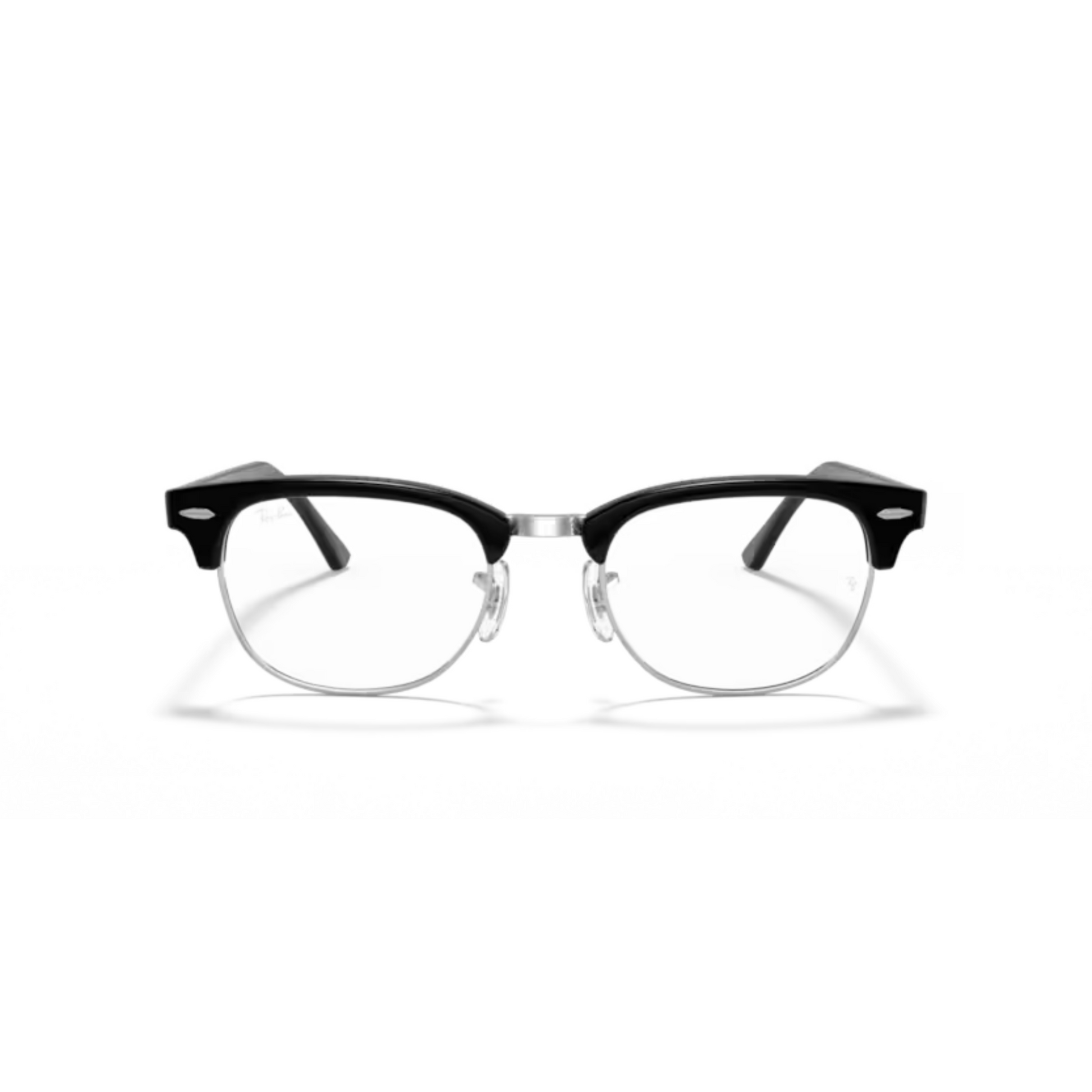 Ray-Ban RB5154 Clubmaster unisex optical frame featuring an iconic browline design with premium craftsmanship for everyday prescription eyewear. front view