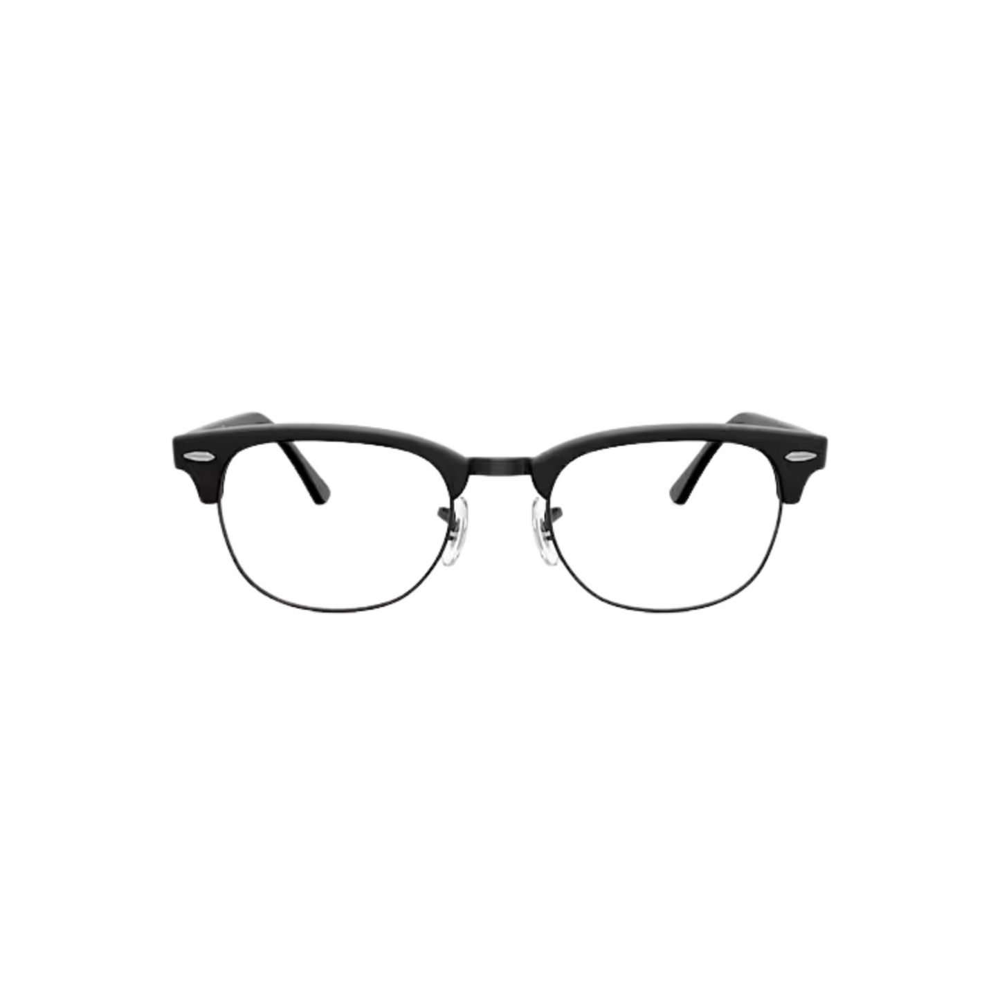 Ray-Ban RB5154 Clubmaster unisex optical frame featuring an iconic browline design with premium craftsmanship for everyday prescription eyewear. front view
