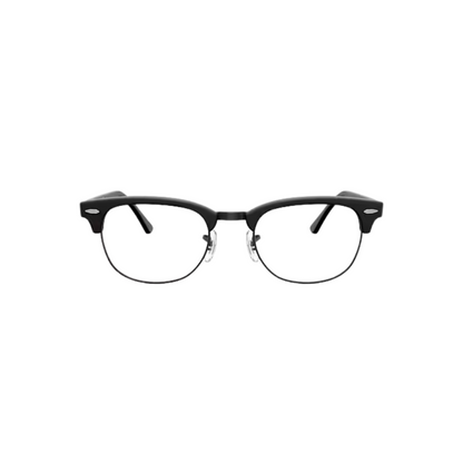 Ray-Ban RB5154 Clubmaster unisex optical frame featuring an iconic browline design with premium craftsmanship for everyday prescription eyewear. front view